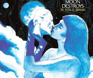 Moon Destroys She Walks by Moonlight cover