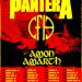 Pantera US Tour 2025 poster