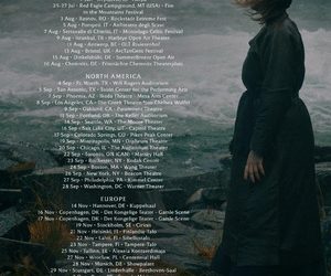 Wardruna North American & European Tour 2025 poster