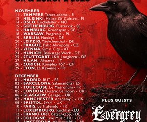 Katatonia European & UK Tour 2025 poster