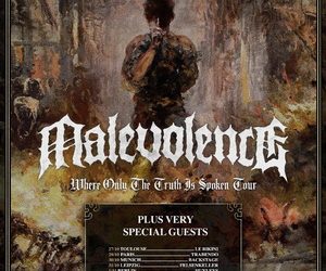 Malevolence European & UK Tour 2025 poster