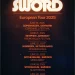 The Sword European Tour 2025 poster