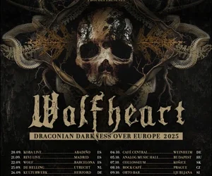 Wolfheart European Tour 2025 poster