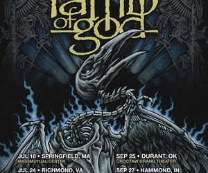 Lamb Of God US Mexico Headlining Tour Dates 2025 poster