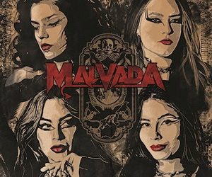 Malvada self-titled studio album cover