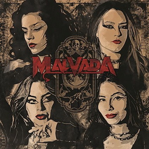 Malvada self-titled studio album cover