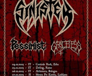 Pessimist European Tour 2025 poster