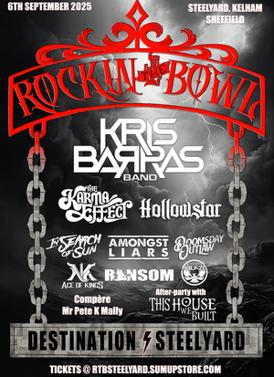 Rockin The Bowl Festival 2025 poster