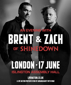 Shinedown London Show 2025 poster