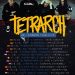 Tetrarch Europe UK Tour 2025 poster