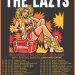 The Lazys UK & European Tour 2025 poster
