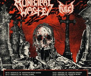 Cannibal Corpse North American Tour 2025 poster