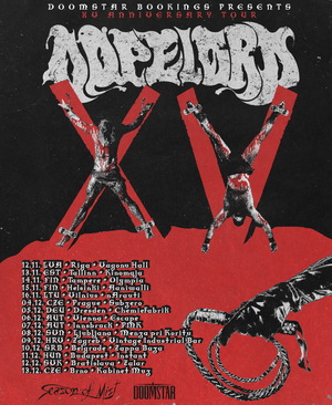 Dopelord European Tour 2025 poster