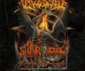 Ingested North American Tour 2025 poster