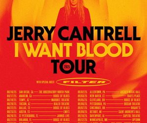 Jerry Cantrell US Tour 2025 poster