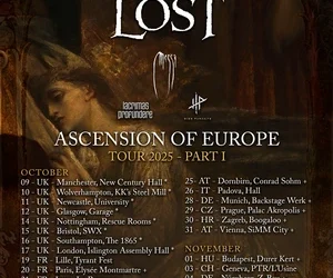 Paradise Lost European & UK Tour 2025 poster
