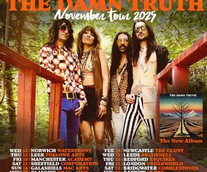 The Damn Truth UK Tour 2025 poster
