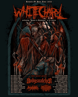 Whitechapel US Tour 2025 poster