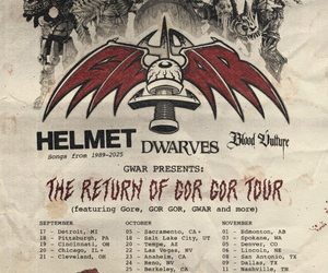 GWAR North American Tour 2025 poster