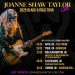 Joanne Shaw Taylor UK Tour 2025 poster