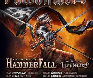 Powerwolf European Tour 2026 poster