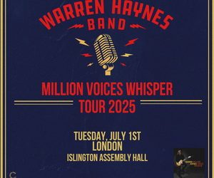 Warren Haynes Band London Show 2025 poster