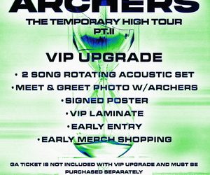 Archers US Tour 2025 poster