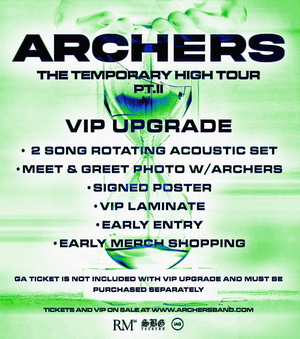 Archers US Tour 2025 poster
