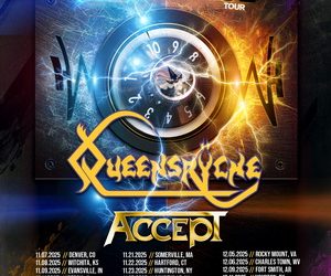Queensrÿche US Tour 2025 poster