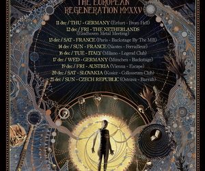 And Oceans European Tour 2025 poster