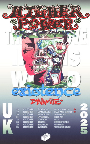 Higher Power UK Tour 2025 poster