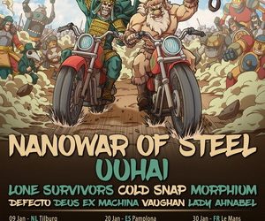 Nanowar Of Steel European Tour 2026 poster