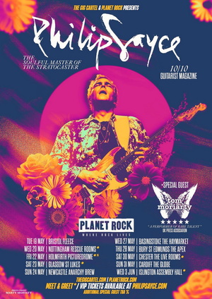 Philip Sayce UK Tour 2026 poster