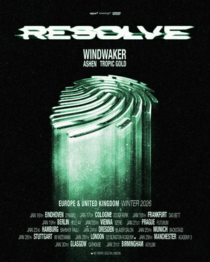 Resolve European & UK Tour 2026 poster