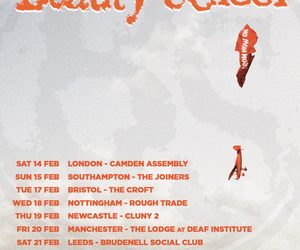 Beauty School UK Tour 2026 poster