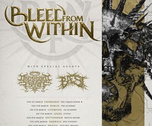 Bleed From Within UK Tour 2026 poster