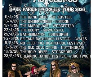 Gypsy Pistoleros UK Tour 2026 poster