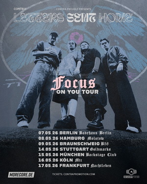 Letters Sent Home German Tour 2026 poster