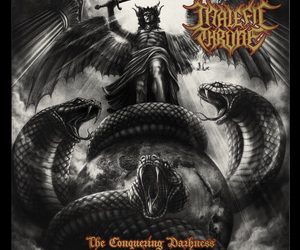 Malefic Throne The Conquering Darkness cover