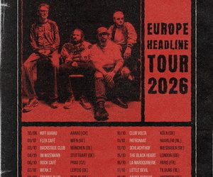 The Narrator European Tour 2026 poster