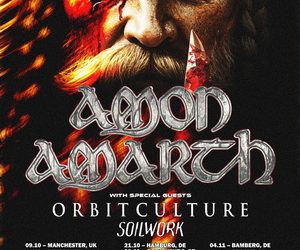 Amon Amarth UK & European Tour 2026 poster