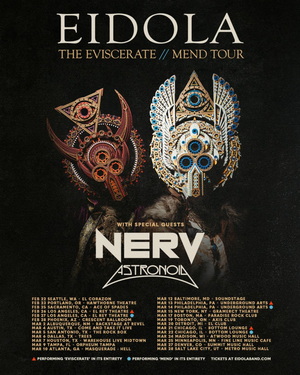 Eidola US Tour 2026 poster