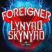 Lynyrd Skynyrd and Foreigner North American Tour 2026 poster
