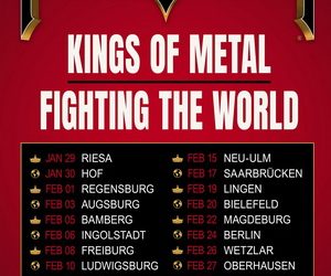 Manowar World Tour 2027 poster