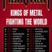 Manowar World Tour 2027 poster