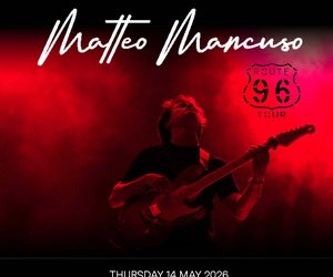 Matteo Mancuso London Show 2026 poster