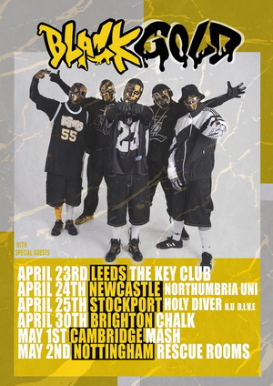 Blackgold UK Tour 2026 poster