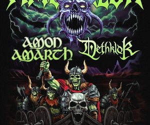 Dethklok & Amon Amarth North American Tour 2026 poster