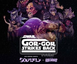 GWAR US Tour 2026 poster