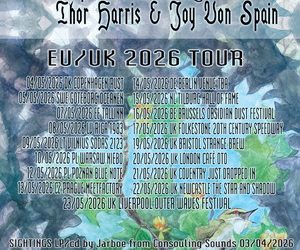 Jarboe European & UK Tour 2026 poster
